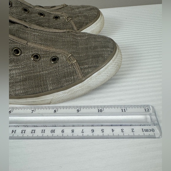 Sperry Lace-Less Seacoast Ripstop Canvas Boat Shoes STS97058 Women US 10M - Picture 5 of 11